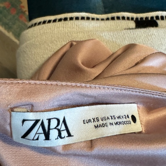 Zara Satin Effect Dress - Picture 6 of 6